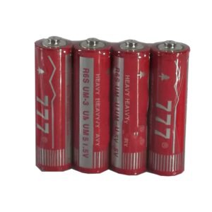 777 Batteries,4Pcs [Red]