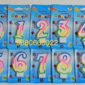 Number candle [1pcs]