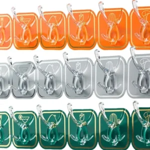 6 in 1 Self Adhesive Wall Hooks