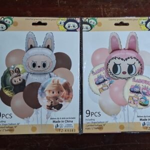 LABUBU Foil Balloon Set [9pcs]