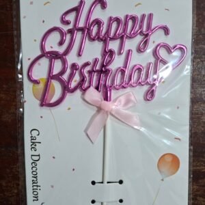 Cake Toppers [HAPPY BIRTHDAY]