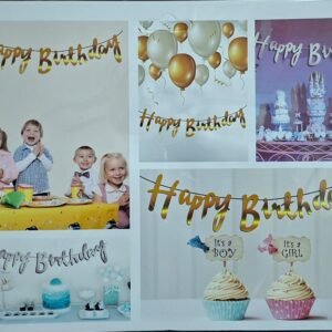 "Happy Birthday" Banner