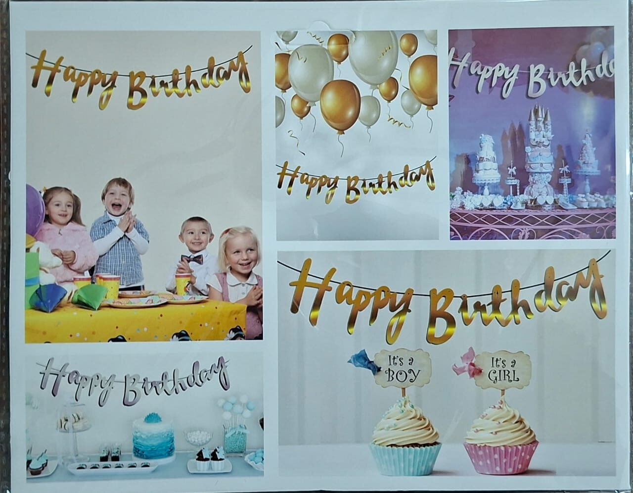 "Happy Birthday" Banner