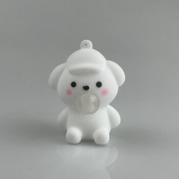 Silicone Cartoon Bubble-Blowing Keychains - Image 3