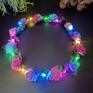 LED Flower Crown Headbands