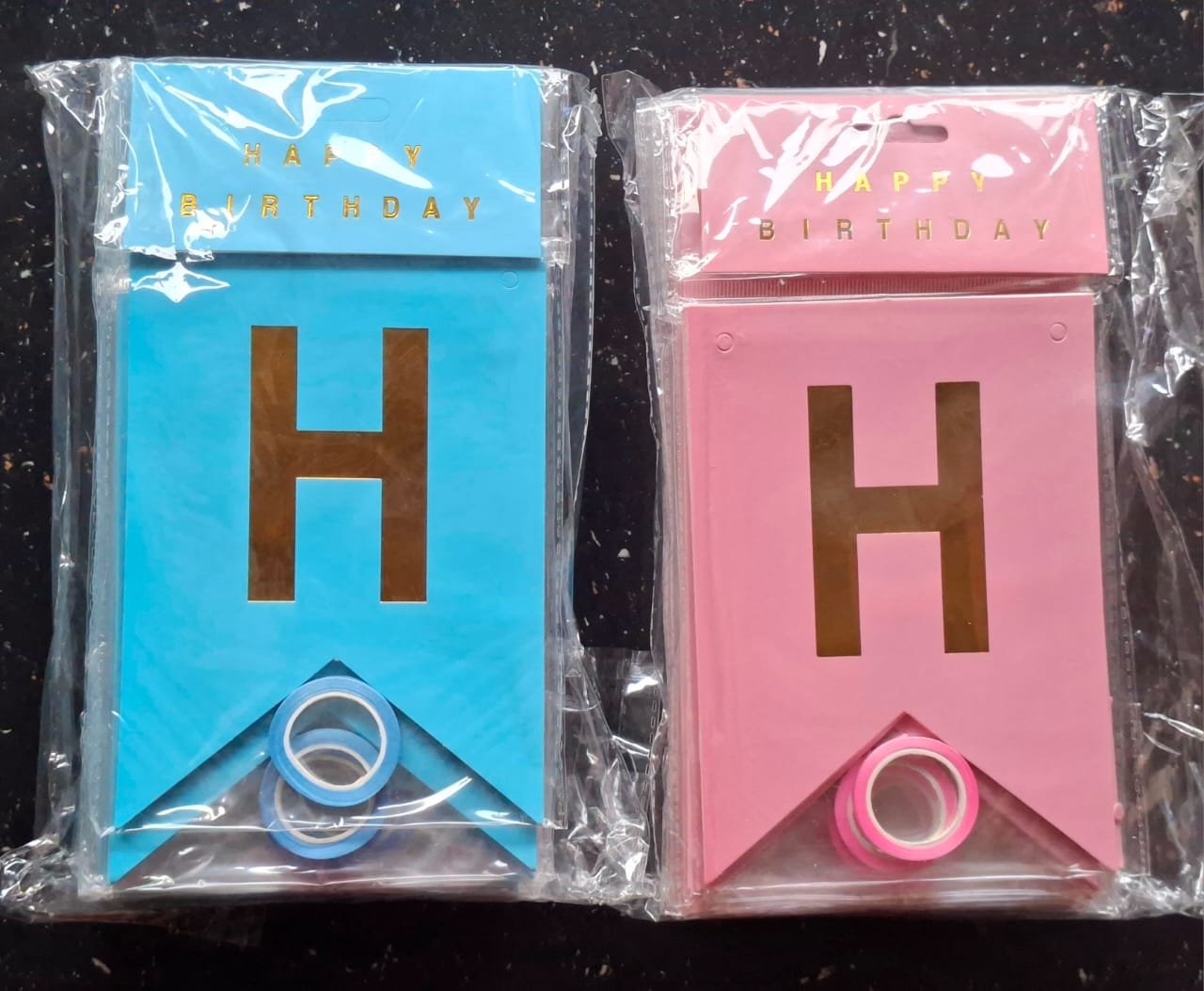 Happy Birthday Backdrop Letters